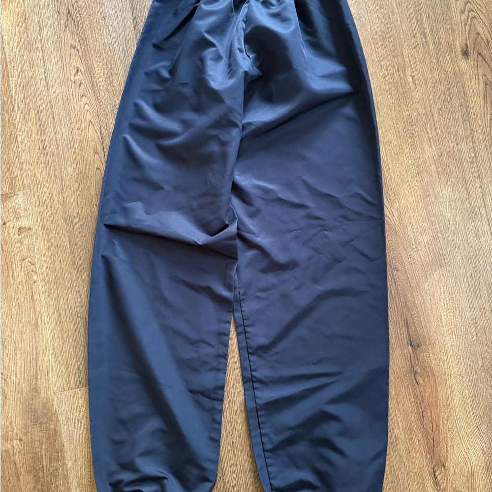 Microtech Pants Navy Blue Warm-Up Pants